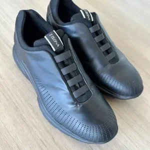 靴 Ermenegildo Zegna Size 9.5 - Ermenegildo Zegna Men's Suede Casual Lace Up